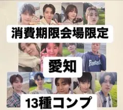 seventeen 愛知　会場限定トレカ　weverse 13種コンプ　消費期限