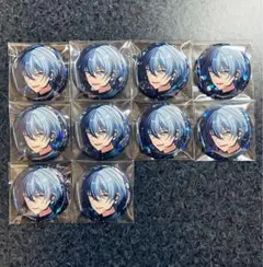 プロセカ　青柳冬弥　あんスタコラボ　缶バッジ