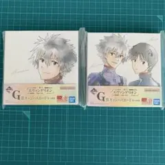 エヴァンゲリオン 一番くじ J賞 缶バッジセット 碇シンジ 渚カヲル 未開封】エヴァンゲリオン 一番くじ 渚カヲル 碇シンジ セット