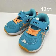 asics　恐竜スニーカー　ベビーシューズ　12㎝