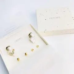 美品♪ ripsalis バロックパールピアス キャッチ複数.