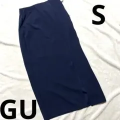 GU ネイビー ロングスカート スリットのサムネイル