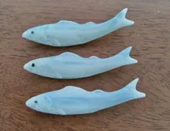 魚型陶器箸置き 3個セット