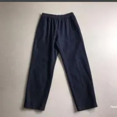 無印良品 薄手デニム　ウエストゴム　ワイドパンツ イージーパンツS〜M