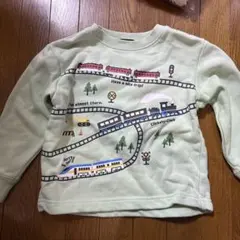 klädskaap 列車プリント トレーナー 100