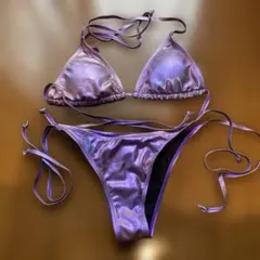 メタリックビキニ パープル