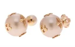 【希少】Dior TRIBALES ディオール　トライバルピアス　ピンク