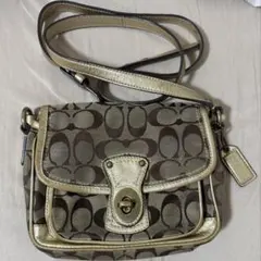 COACH シグネチャー ショルダーバッグ
