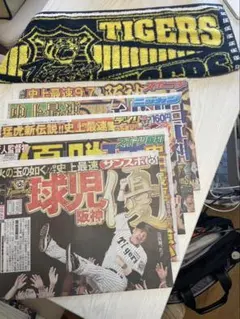 9月8日 関西版スポーツ新聞5紙セットのサムネイル