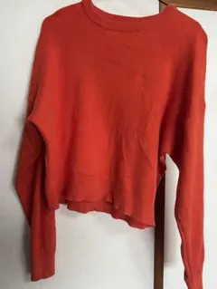 ユニクロシー　スムースコットンクルーネックセーター