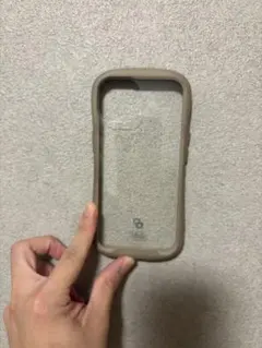 iFace iPhoneケース（iPhone 15/14/13対応・ベージュ）