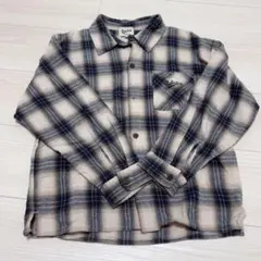 【美品】キッズ　チェック　シャツ　140