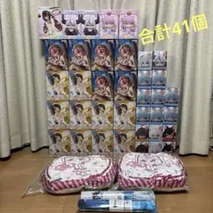 ホロライブ　フィギュア&大判マウスパッド&ラウンドクッション　計41個まとめ売り
