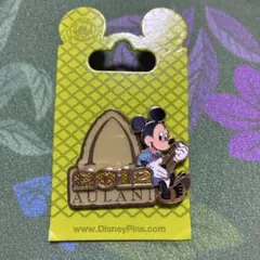 ディズニー ピンバッジ アウラニ ミッキー