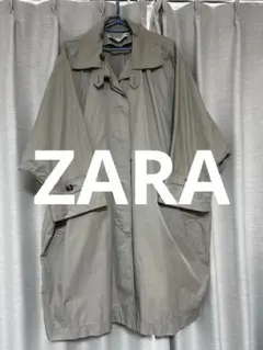 【ZARA】トレンチコート ステンカラー ドルマンスリーブ