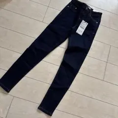 ZARA スリムフィットデニム 32 ダークブルー　ザラ