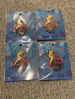 ポケモンセンターカナザワ　限定　ロゴピンズ　4個セット