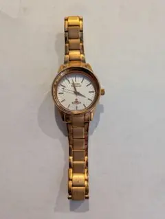 【ジャンク品/電池なし】Vivienne Westwood 腕時計 ゴールドのサムネイル