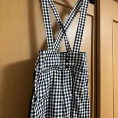 ZIDDY GIRL ギンガムチェック サロペット