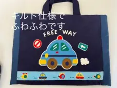 レッスンバッグ 上履入　コップ袋　お弁当入　入園　入学　ヘリコプター　車　乗り物