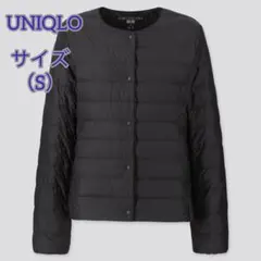 【UNIQLO】 ユニクロ （S） ウルトラライトダウンコンパクトジャケット 黒