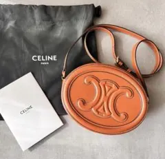 CELINE セリーヌ オーバルパース キュイル トリオンフ ショルダーバッグのサムネイル