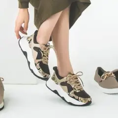 専用Lucida ルシーダスニーカー　パイソン　24㎝