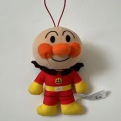 アンパンマン ぬいぐるみ ストラップ付き 約10cm