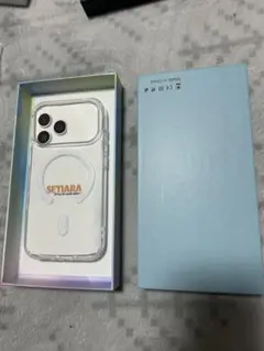 ボックス付きiPhone 17pro max用 MagSafe対応クリアケース