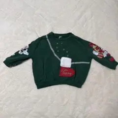 ディズニー クリスマス トレーナー 110cm Littc