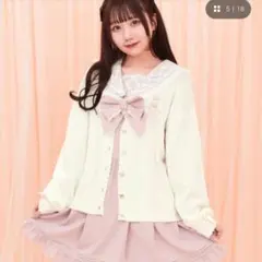 SecretHoney うさぎ刺繍　カーディガン シークレットハニー　ホワイトのサムネイル