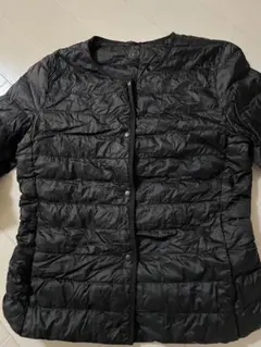 美品　ユニクロ 黒 ウルトラライトダウン コンパクトジャケット ブラック　M