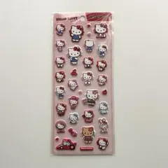 ハローキティ 立体シール シール ぷっくりシール ぷくぷくシール 산리오