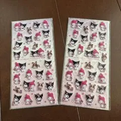 マイメロディ クロミ 宇佐美 シール 2枚セット