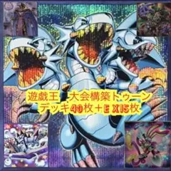 遊戯王 大会構築原石青眼デッキ40枚＋E X15枚＋スリーブ＋α - メルカリ