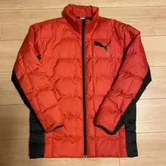 PUMA 赤黒 ダウンジャケット 150cm