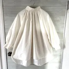 greenlabelrelaxing ボリューム ノースリーブ ブラウス 白 | Mercari