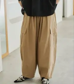 Libra Cue サーカスコットンカーゴパンツ