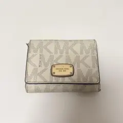 MICHAEL KORS 三つ折り財布 MKロゴ入り