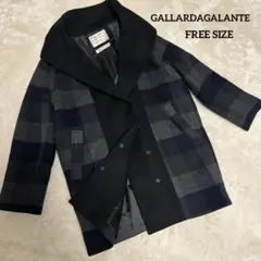 極美品✨COLLAGE GALLARDAGALANTE ウールコート　チェック