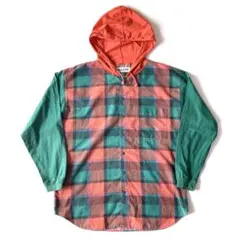 90s bugleboy シャツパーカー 