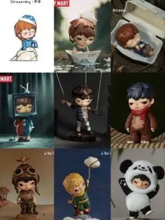 POPMART HIRONO シークレット　7点セット POPMART HIRONO ECHO シリーズ シークレット - メルカリ