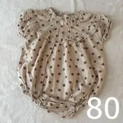 新品　テータテート　ベビー　ロンパース　カバーオール　80 夏　半袖　女の子のサムネイル