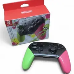 【動作確認済み】Switch純正プロコントローラー スプラトゥーン2エディション
