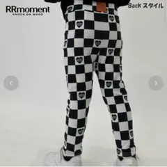 【新品未使用】しまむら RRmoment レギンス ハートチェッカー柄 120