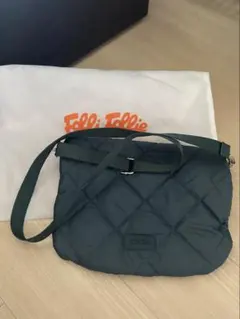 Folli Follie ダークグリーン ショルダーバッグ