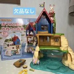 シルバニアファミリー ファミリー ぼうけん島のひみつのお家 - メルカリ