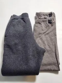 UNIQLO 裏ボアスウェットパンツ&ヒートテック2枚 セット キッズ【130】