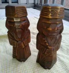 【昭和３０年代】 アイヌ木彫り