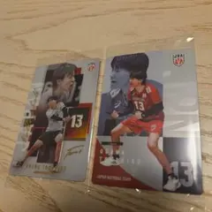 小川智大 バレーボール日本代表 トレーディングカード 2枚セット